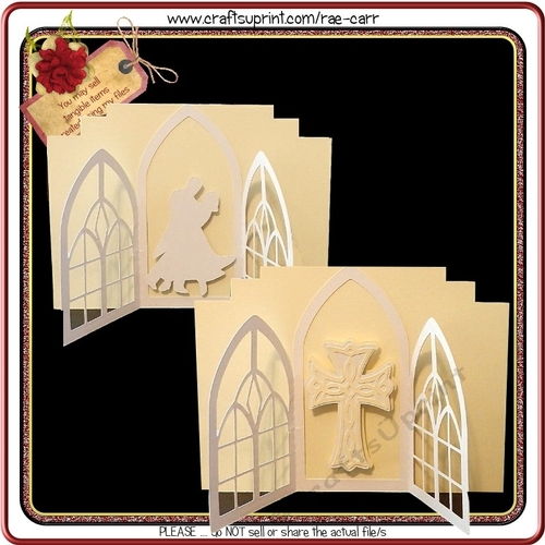 918 Wedding or Sympathy Gatefold Card