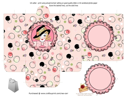 PS185  Pink Lady Bag