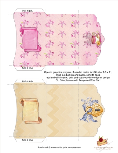 PS090 2 Feminine Money Gift Card Wallets