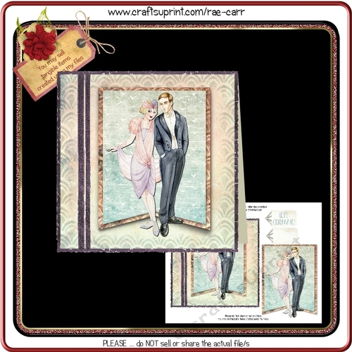 PS060  Deco Lady