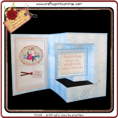 PS065 Female Anniversary, Birthday, I Love you Card