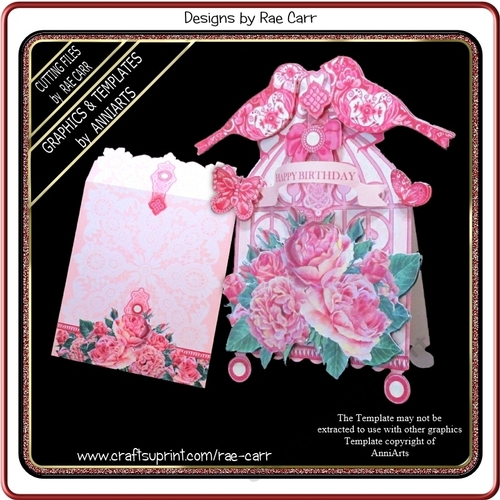 AA June Birdcage Card  MACHINE Formats