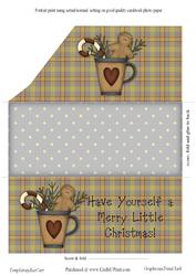173 Christmas Mug Money Wallet