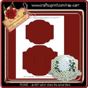 T029 Shaped Rocker Card Template *PNG*