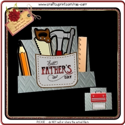 810 Fathers Day Step Card 