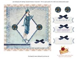 PS122 Retro Lady Topper