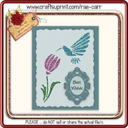 042 Hummingbird Topper