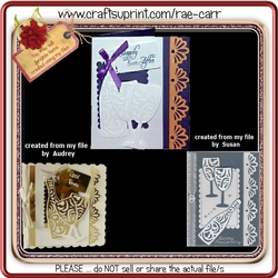 363 Celebration Card Multiple Machine Formats