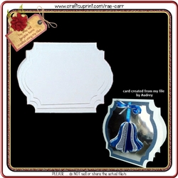 399 Shaped Card & Topper 2 