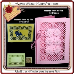 438 Lattice on the Front Card