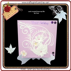 498 Fancy Flower Topper