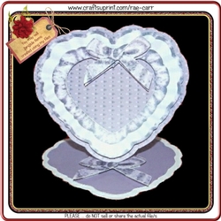 513 Lilac Ruffle Easel