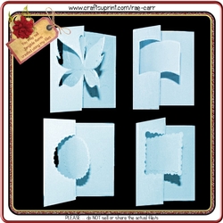 519 Set of 4 Swing Cards Multiple Machine Formats