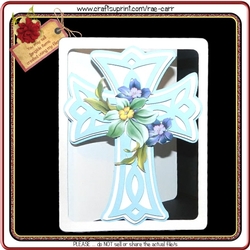 527 Layered Cross Card 