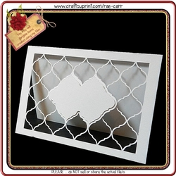 535 Lattice Front Card