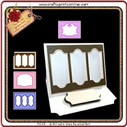 561 4 Frame Toppers & 2 Cards