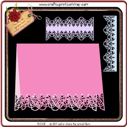 655 Fancy Edge Card and Borders