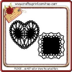 216 2 Fancy Mats or Doilies