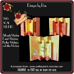 669 Stand Out Fancy Insert Card |Multiple Machine Files|