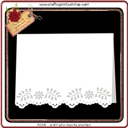 197 Pretty Border Card