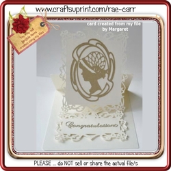 314 Romantic Framed Easel