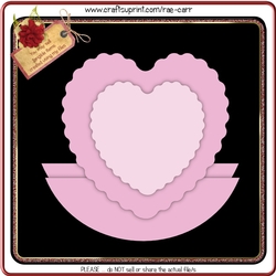 250 Heart Rocker Card