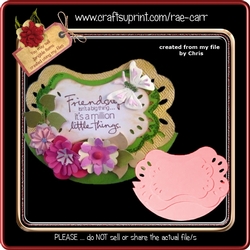 252 Fancy Bracket Rocker Card