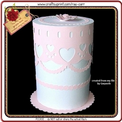 490 Wedding Cake Box