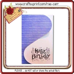 236 Cross-fold Card