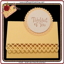 487 Over the Top Tri-fold Card