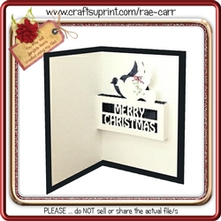 012 Christmas Dove Pop Up