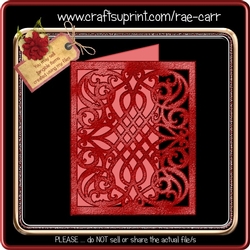 804 Fancy Card & Topper   Multiple Machine Formats