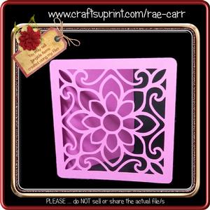 811 Flower Front Card