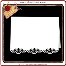 270 Damask Edge Card