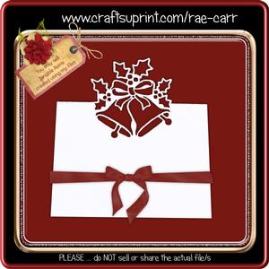 839 Christmas Bells Topper