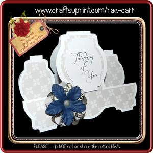 871 Shaped Step Card