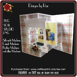 935 Window Z Fold Card |26| Multiple MACHINE Formats