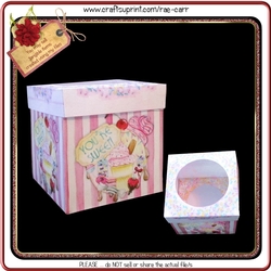 PS063 Sweet Cupcake Box