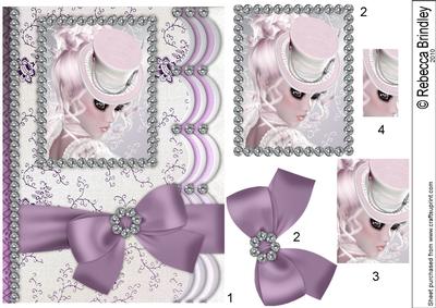 Regency Belle Decoupage