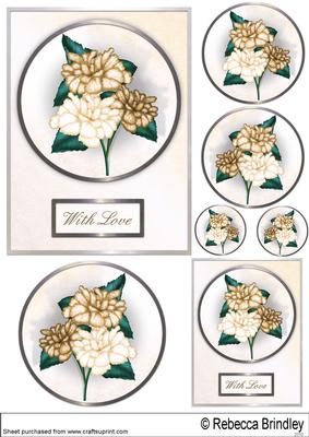 Floral Trio Toppers