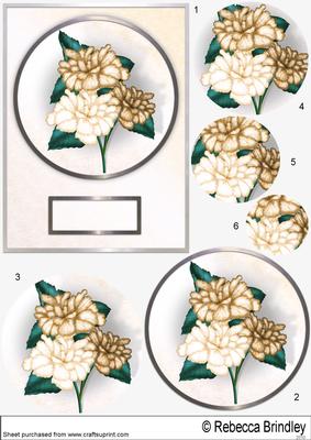 Floral Trio Pyramid