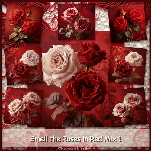 Smell the Roses in Red Mix 1