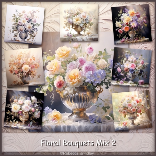 Floral Bouquets Mix 2