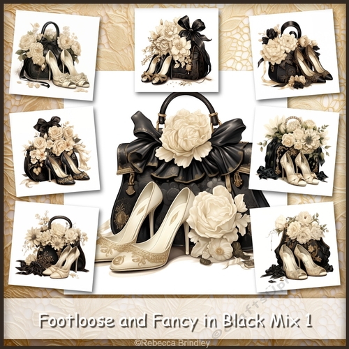 Footloose and Fancy in Black Mix 1