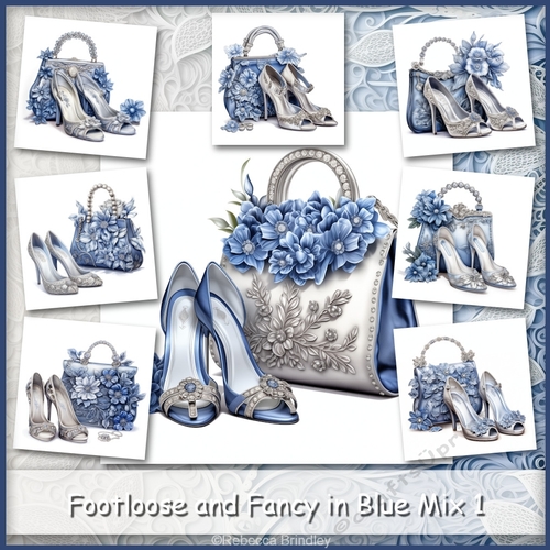 Footloose and Fancy in Blue Mix 1