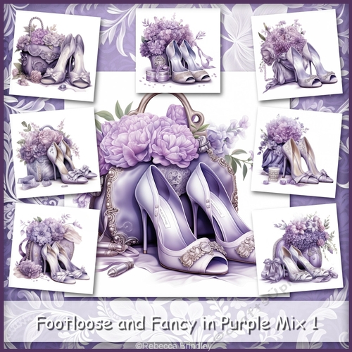Footloose and Fancy in Purple Mix 1