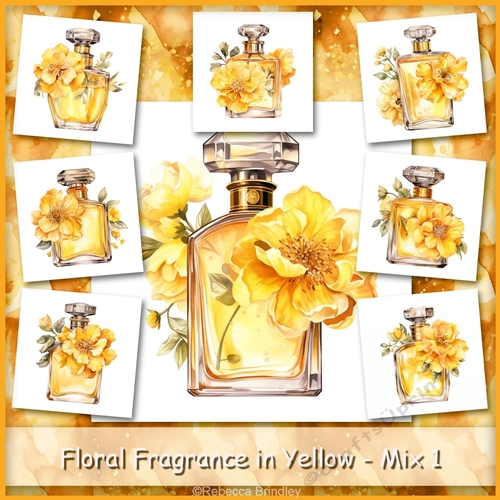 Floral Fragrance in Yellow - Mix 1