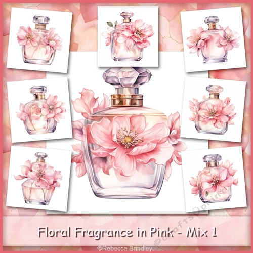 Floral Fragrance in Pink - Mix 1