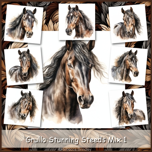 Grullo Stunning Steeds Mix 1