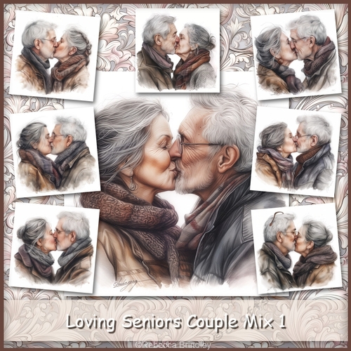 Loving Seniors Couple Mix 1